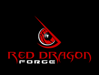 Red Dragon Forge logo design by tec343