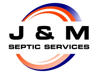 J & M Septic Services logo design by jetzu