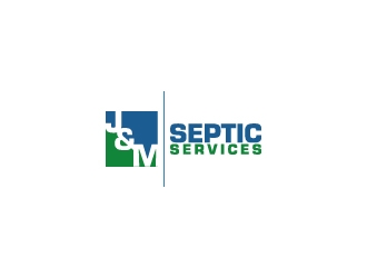 J & M Septic Services logo design by onep