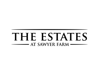 The Estates at Sawyer Farm logo design by oke2angconcept