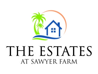 The Estates at Sawyer Farm logo design by jetzu