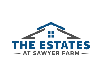 The Estates at Sawyer Farm logo design by Dakon