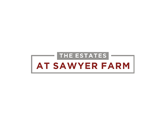 The Estates at Sawyer Farm logo design by checx