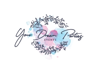 Your Dream Parties logo design by Lovoos