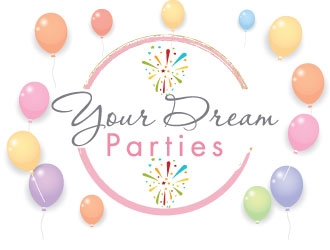 Your Dream Parties logo design by RGBART