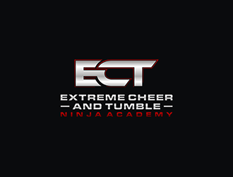 Extreme Cheer and Tumble - Ninja Academy logo design by checx