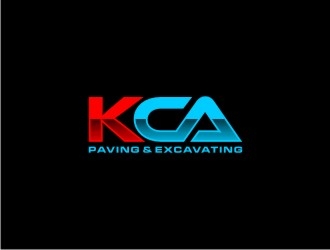 KCA Paving & Excavating logo design by bricton