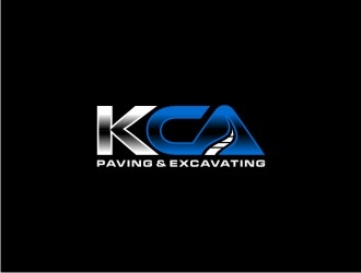 KCA Paving & Excavating logo design by bricton