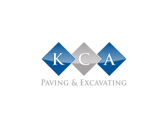 KCA Paving & Excavating logo design by goblin