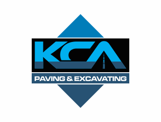 KCA Paving & Excavating logo design by iltizam