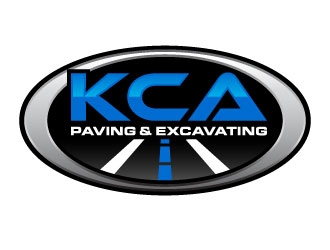 KCA Paving & Excavating logo design by daywalker