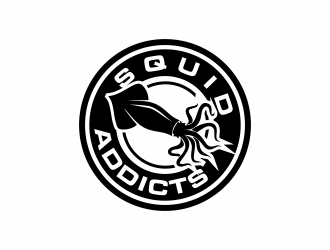 Squid Addicts logo design by oke2angconcept