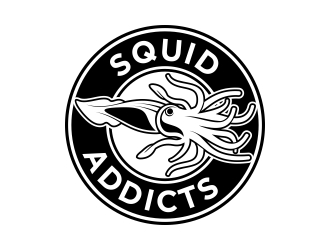 Squid Addicts logo design by CreativeKiller
