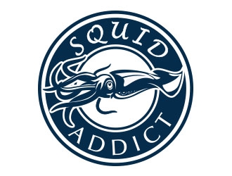 Squid Addicts logo design by Vincent Leoncito