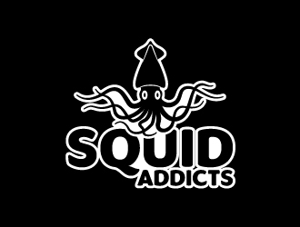 Squid Addicts logo design by josephope