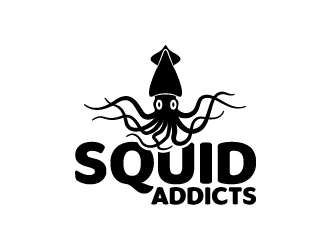 Squid Addicts logo design by josephope