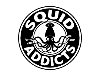 Squid Addicts logo design by josephope