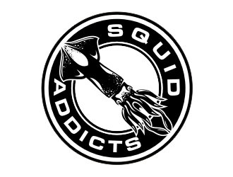 Squid Addicts logo design by coco