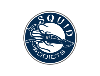 Squid Addicts logo design by Adundas