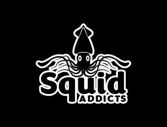 Squid Addicts logo design by josephope