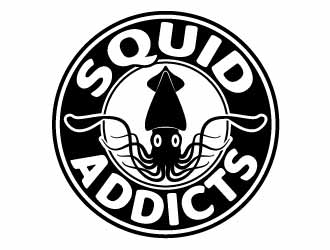 Squid Addicts logo design by josephope