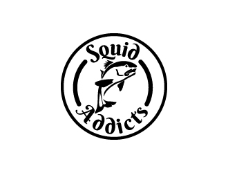 Squid Addicts logo design by kasperdz