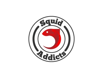 Squid Addicts logo design by kasperdz