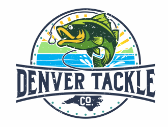 Denver Tackle Co. logo design by agus