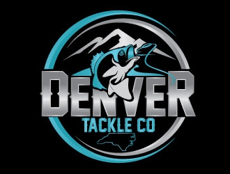 Denver Tackle Co. logo design by Upoops