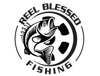 Reel Blessed Fishing logo design by Vincent Leoncito