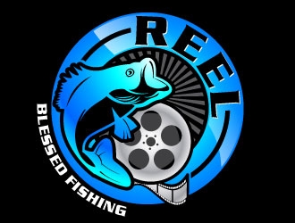 Reel Blessed Fishing logo design by uttam