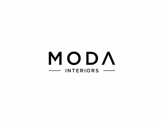 Moda Interiors logo design by haidar