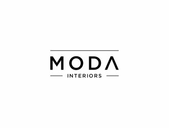 Moda Interiors logo design by haidar