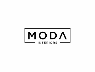 Moda Interiors logo design by haidar