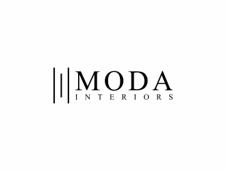 Moda Interiors logo design by haidar