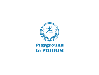 Playground to Podium logo design by ohtani15