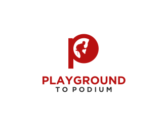 Playground to Podium logo design by ammad