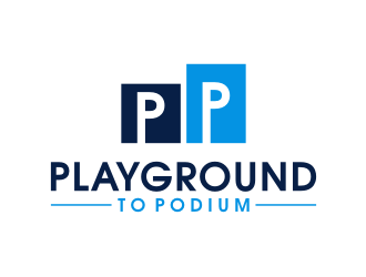 Playground to Podium logo design by nurul_rizkon