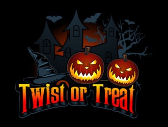 Twist or Treat (logo name) Twisted Cycle (Company Name)  logo design by uttam