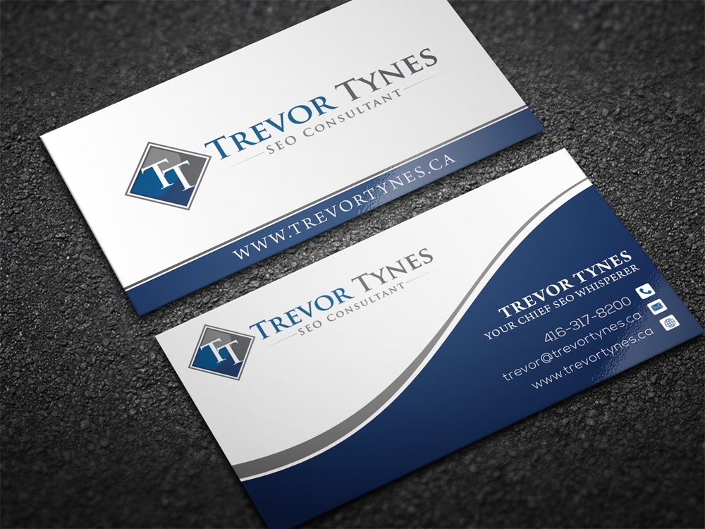 Trevor Tynes, SEO Consultant logo design by aamir