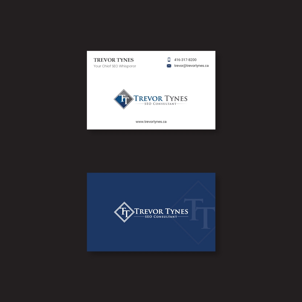 Trevor Tynes, SEO Consultant logo design by dgenzdesigns