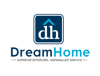 DreamHome  logo design by vinve