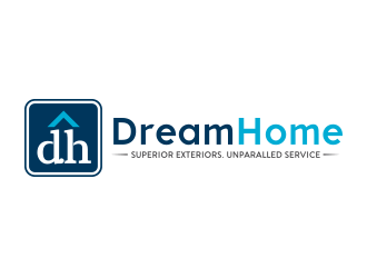 DreamHome  logo design by vinve