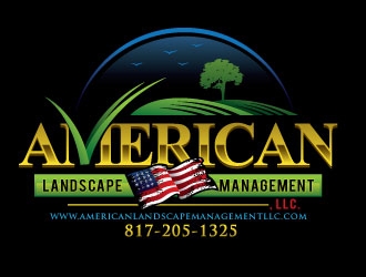 American Landscape Management, LLC.  logo design by REDCROW