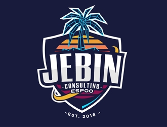Jebin logo design by neonlamp