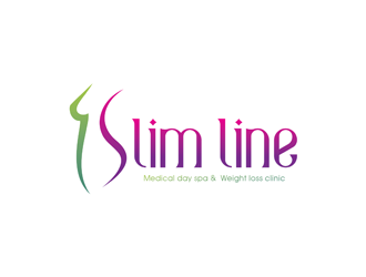 Slim Line  logo design by logolady
