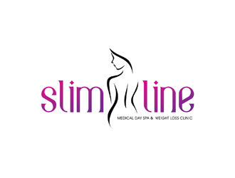 Slim Line  logo design by logolady