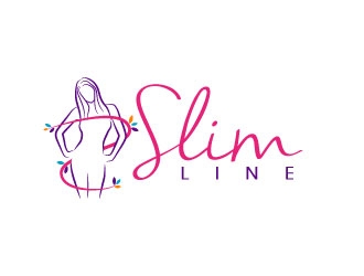 Slim Line  logo design by karjen