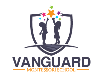 Vanguard Montessori School  logo design by THOR_