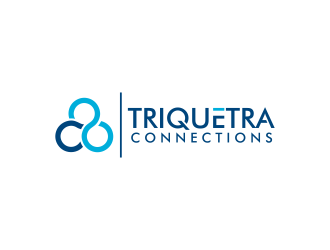 Triquetra Connections logo design by pakderisher